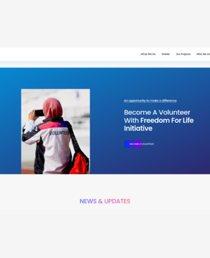 Freedom For Life Initiative Website